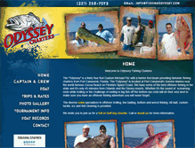 Tablet Screenshot of fishingodyssey.com